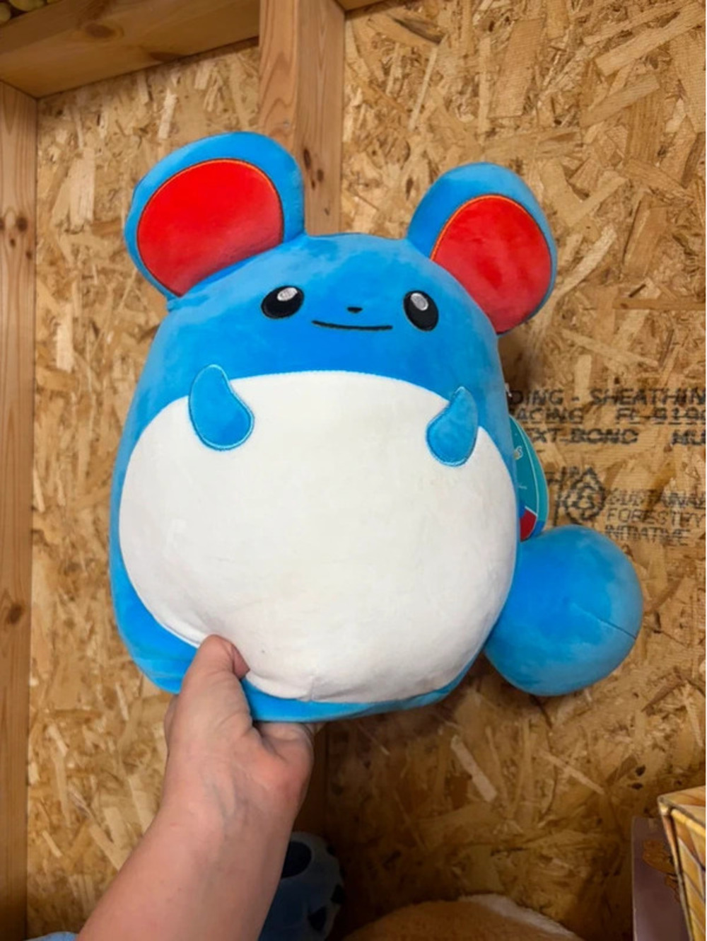 Pokemon Marill 14" Inch Plush Toy Squishmallow - New With Tags - 3